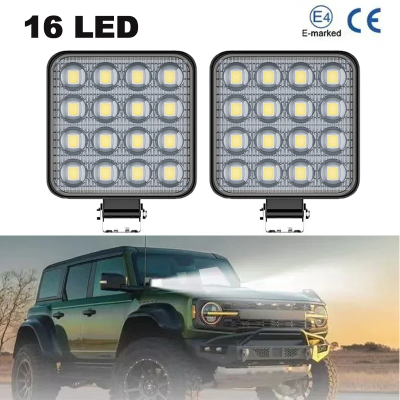 Modification Light LED 24v Search Light for Cars 6500K Truck Spotlight 12v Tractor ATV Bar 4x4 Long-range Headlights hela
Modification Light LED 24v Search Light for Cars 6500K Truck Spotlight 12v Tractor ATV Bar 4x4 Long-range Headlights hela