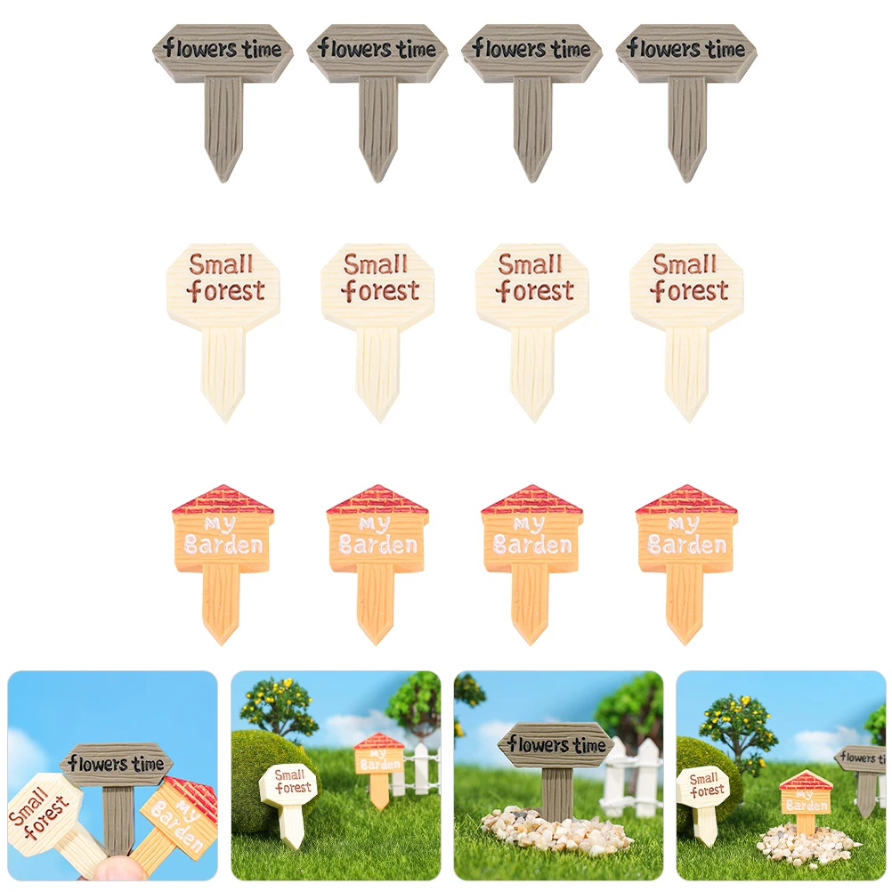 12pcs Resin Ornament Micro Landscape Decor Garden Direction Board Home Desktop Mini House Gardening Bonsai Signpost
12pcs Resin Ornament Micro Landscape Decor Garden Direction Board Home Desktop Mini House Gardening Bonsai Signpost