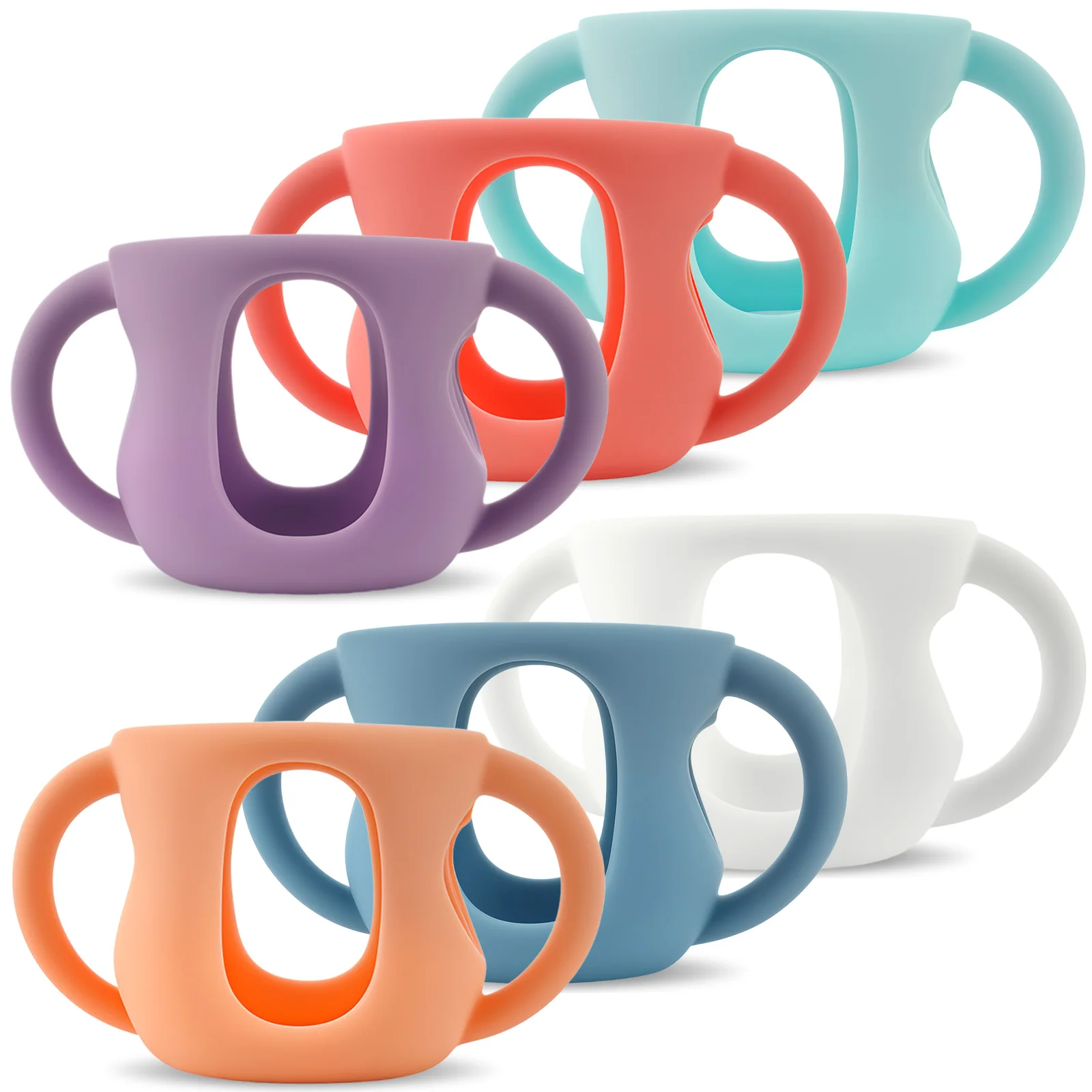 Baby Bottle Sleeves with Handle Drop Resistant Glass Baby Bottle Sleeves Anti Slip Heat Resistance Baby Bottles Protective Cover
Baby Bottle Sleeves with Handle Drop Resistant Glass Baby Bottle Sleeves Anti Slip Heat Resistance Baby Bottles Protective Cover