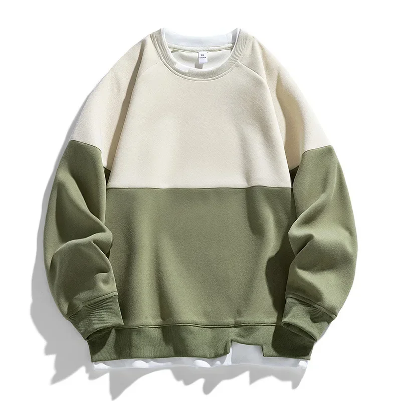 Casual round Neck Sweatshirt Men's Spring Autumn Trend Color Block Youth Loose Fit New Style 2025 Spring Fashion Streetwear
Casual round Neck Sweatshirt Men's Spring Autumn Trend Color Block Youth Loose Fit New Style 2025 Spring Fashion Streetwear