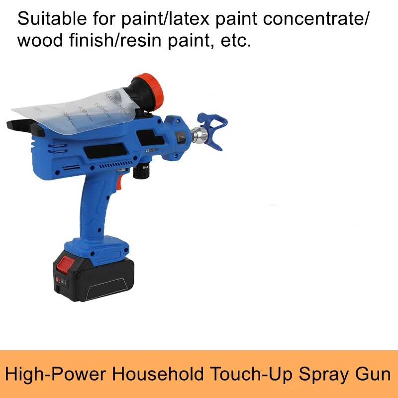 High-Pressure Airless Sprayer for Latex Paint Electric Spray Gun for Home Touch-Up Painting All-in-One Home Repair Sprayer
High-Pressure Airless Sprayer for Latex Paint Electric Spray Gun for Home Touch-Up Painting All-in-One Home Repair Sprayer