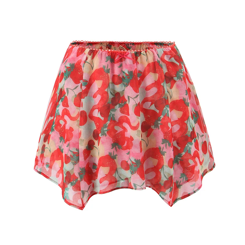 YENKYE Summer 2026 Women Sexy Low Waist Floral Print Mini Skirt Casual Vacation Beach Skirts
YENKYE Summer 2026 Women Sexy Low Waist Floral Print Mini Skirt Casual Vacation Beach Skirts