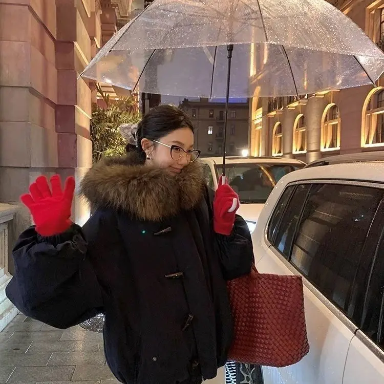 Женская осенняя парка белого цвета с матовым мехом лисы, ветрозащитная, повседневная, свободного кроя, с кружевом, приталенная, с двойным воротником-карго, уникальная, уютная, из шерпы, для девушек
Женская осенняя парка белого цвета с матовым мехом лисы, ветрозащитная, повседневная, свободного кроя, с кружевом, приталенная, с двойным воротником-карго, уникальная, уютная, из шерпы, для девушек