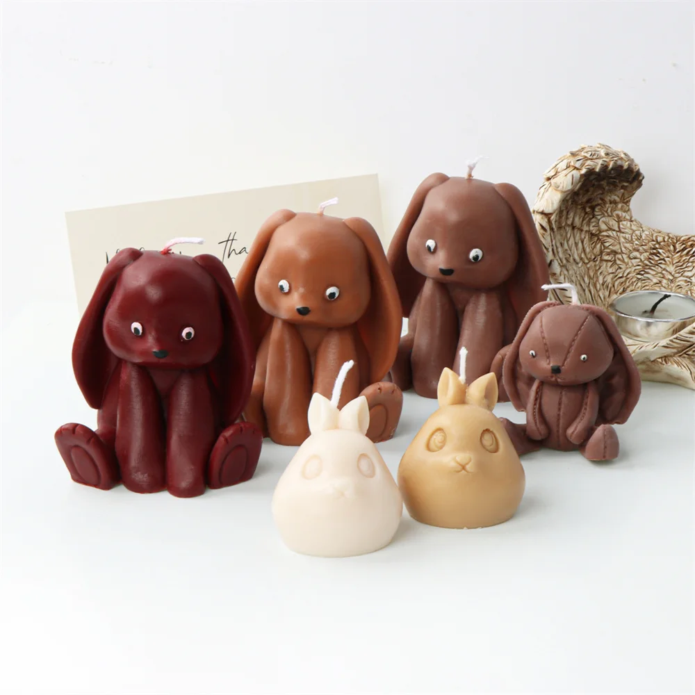 3 Sizes Animal Cute Rabbit Silicone Candle Mold Craft Cartoon Head Making Tool Resin Soap Mould Home Fragrance Easter Decoration
3 Sizes Animal Cute Rabbit Silicone Candle Mold Craft Cartoon Head Making Tool Resin Soap Mould Home Fragrance Easter Decoration