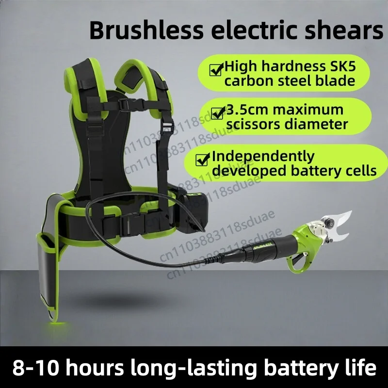 Electric Pruning Shear Brushless Motor 40V Home Garden 3.5mm Scissors Professional Cordless Lopper Original Bare Tool
Electric Pruning Shear Brushless Motor 40V Home Garden 3.5mm Scissors Professional Cordless Lopper Original Bare Tool