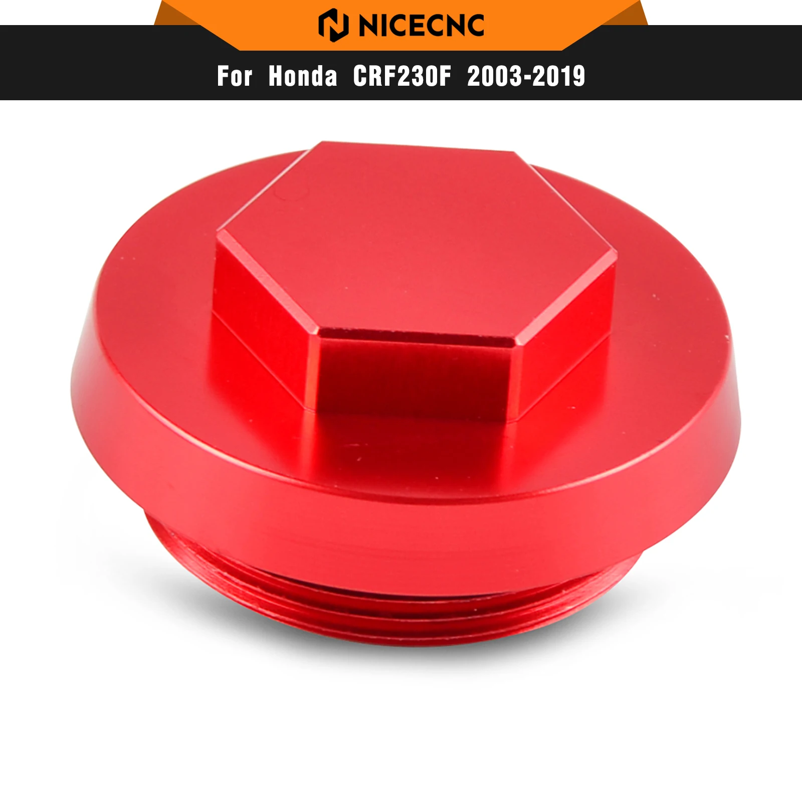 NICECNC For Honda CRF230F 2003-2019 Motorcycle Aluminum Tappet Adjustment Hole Cap For Honda CRF150F 2003-2005 12361-KPS-900
NICECNC For Honda CRF230F 2003-2019 Motorcycle Aluminum Tappet Adjustment Hole Cap For Honda CRF150F 2003-2005 12361-KPS-900