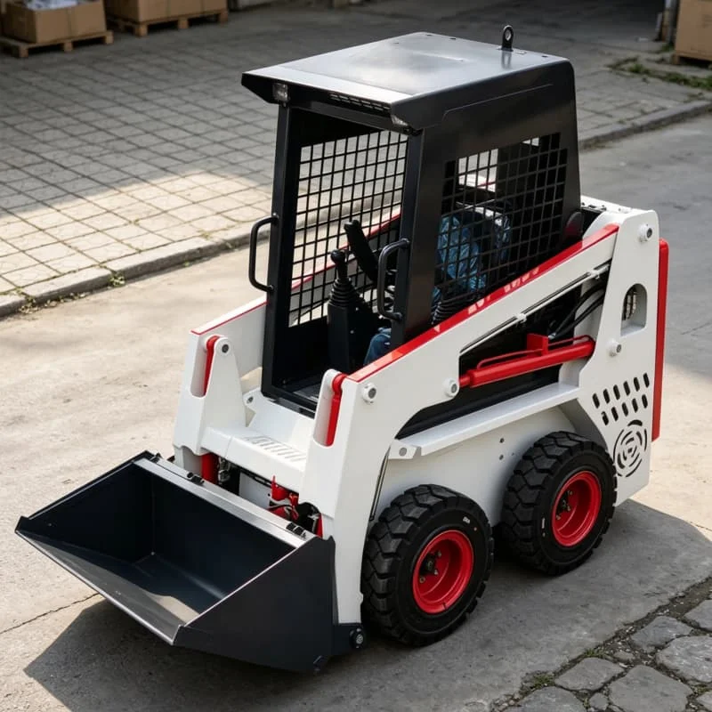 Customized Ride-on Skid Steer Loader with Interchangeable Attachments, Garden Digging & Handling Machine
Customized Ride-on Skid Steer Loader with Interchangeable Attachments, Garden Digging & Handling Machine