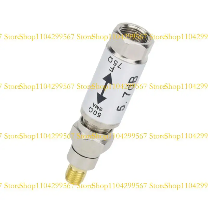 CS1W Impedance Converter Versatile Impedance Adapter SMA Female to F Male Connector
CS1W Impedance Converter Versatile Impedance Adapter SMA Female to F Male Connector
