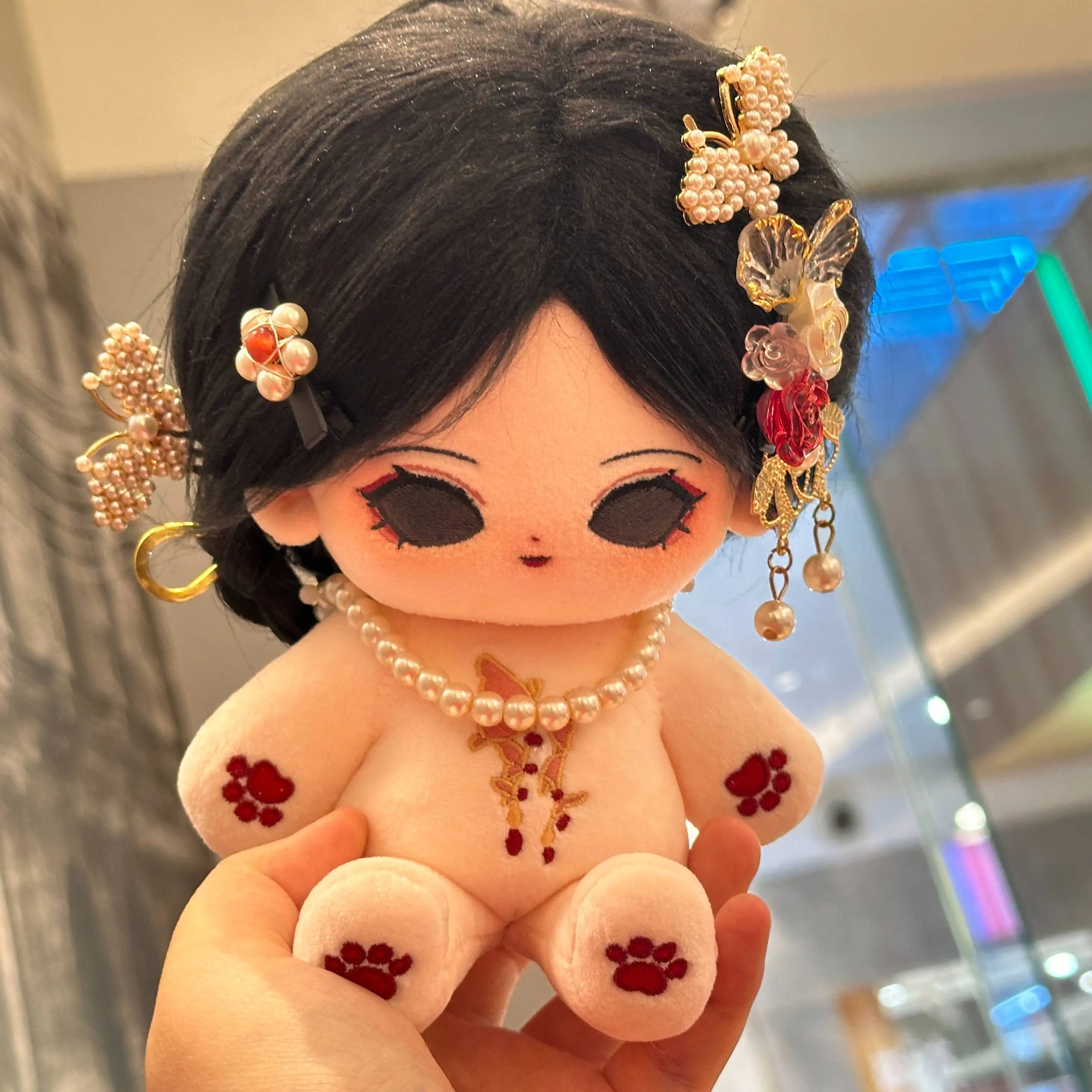 Red Butterfly Lady, DIY Hairstyle Doll Toy, Cute Plush Accessories, Anime Game Character
Red Butterfly Lady, DIY Hairstyle Doll Toy, Cute Plush Accessories, Anime Game Character