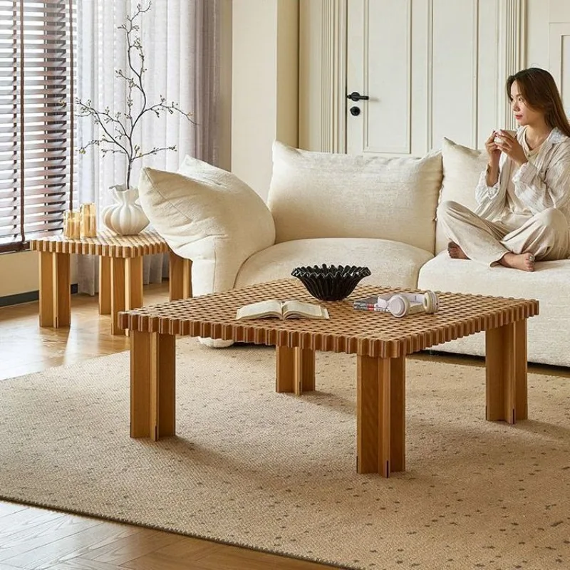 Coffee table/2025 new medieval solid wood square table Japanese-style living room household small apartment creative tea table
Coffee table/2025 new medieval solid wood square table Japanese-style living room household small apartment creative tea table