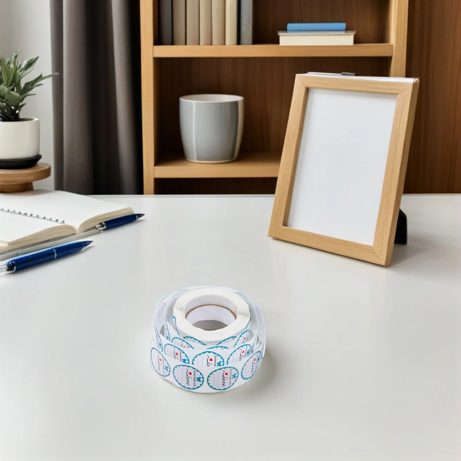 5 Rolls Round Self Adhesive Stickers Writable Tags Handmade Seal Labels for Small Business Packaging Supplies Seal Stickers
5 Rolls Round Self Adhesive Stickers Writable Tags Handmade Seal Labels for Small Business Packaging Supplies Seal Stickers