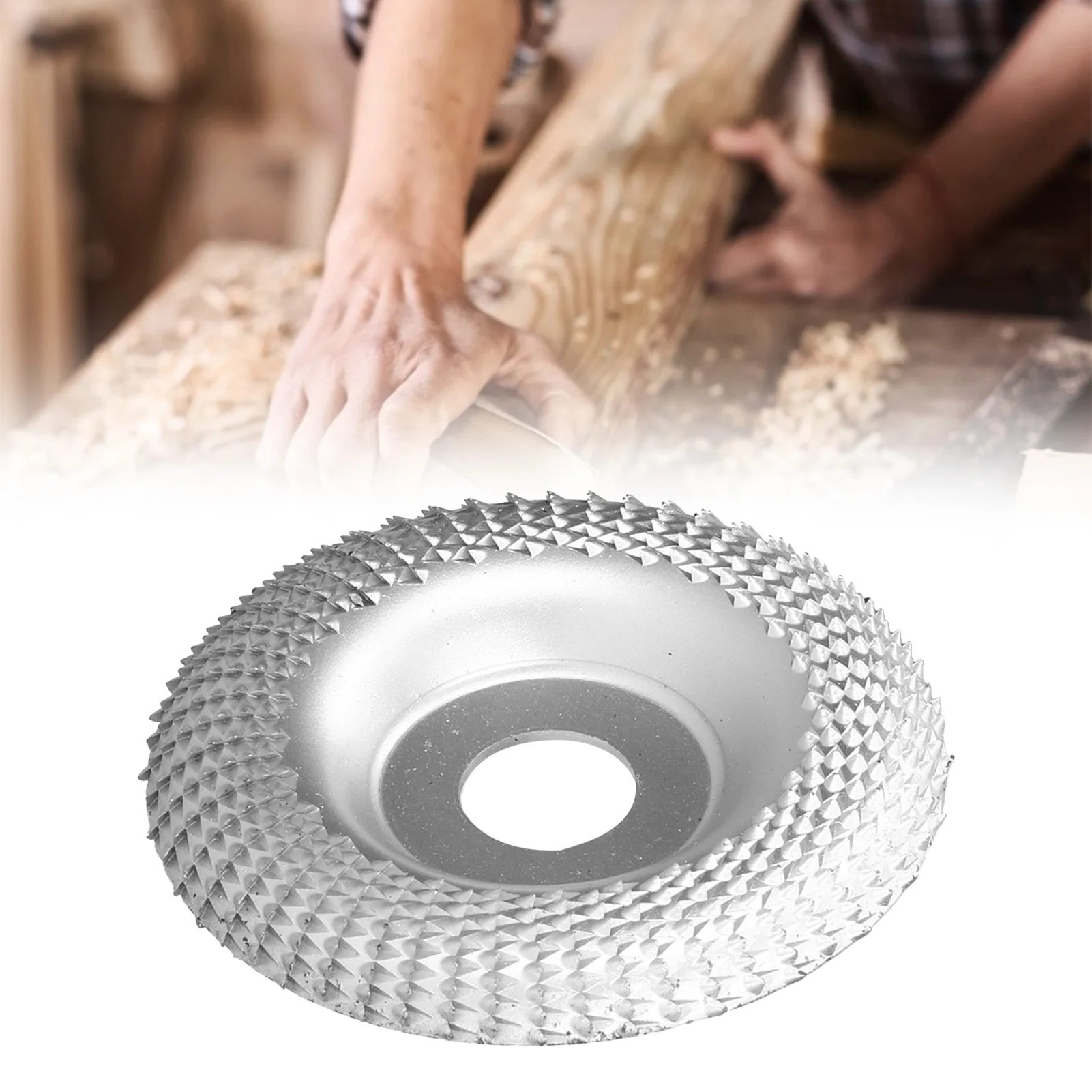 22mm Shaping Disc, Carving Abrasive Disc Wood Shaping Grinding Carbon Steel Wheel Angle Grinder Accessories 100mm
22mm Shaping Disc, Carving Abrasive Disc Wood Shaping Grinding Carbon Steel Wheel Angle Grinder Accessories 100mm