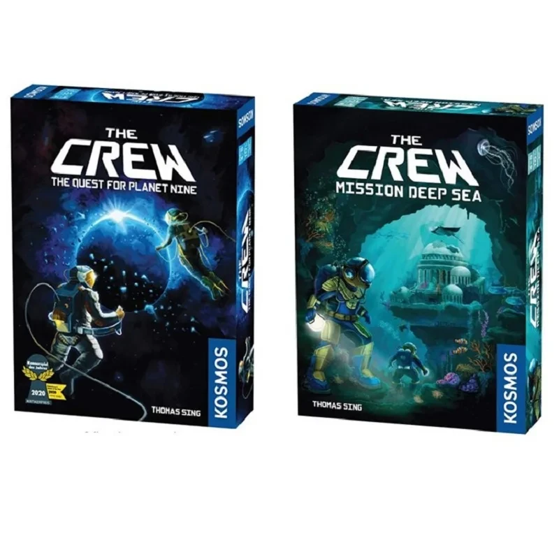 Игровые коллекционные карты The Crew for Planet Nine Astronauts Mission хороший помощник для семейной деятельности.
Игровые коллекционные карты The Crew for Planet Nine Astronauts Mission хороший помощник для семейной деятельности.