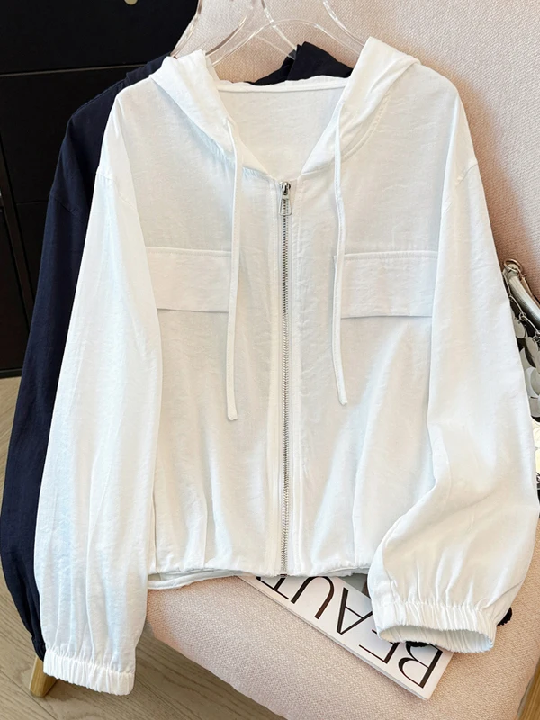 Loose Long Sve Hooded irt Women's Casual Versatile ort Length Top Thin Outerwear Fenchixuan Brand Autumn New Sle
Loose Long Sve Hooded irt Women's Casual Versatile ort Length Top Thin Outerwear Fenchixuan Brand Autumn New Sle