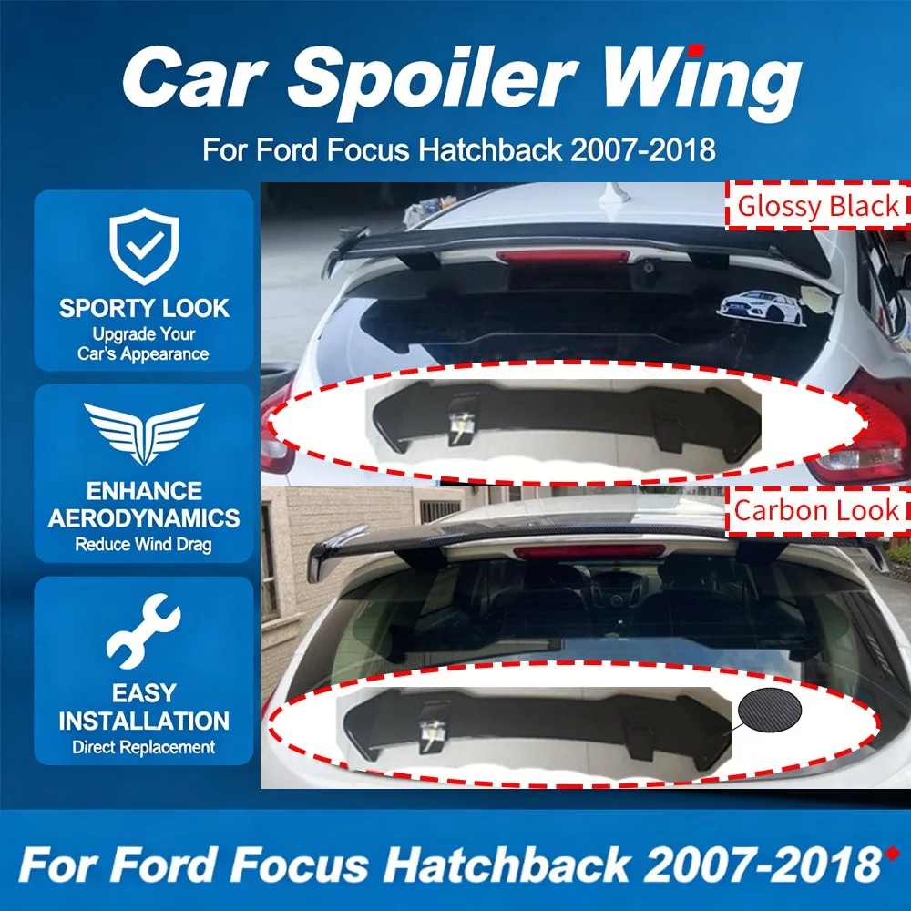 Car Spoiler Wing Lips for Ford Focus Hatchback 2007-2018 Rear Roof Trunk Splitter Wing Guard Board Auto Accessories Tuning
Car Spoiler Wing Lips for Ford Focus Hatchback 2007-2018 Rear Roof Trunk Splitter Wing Guard Board Auto Accessories Tuning