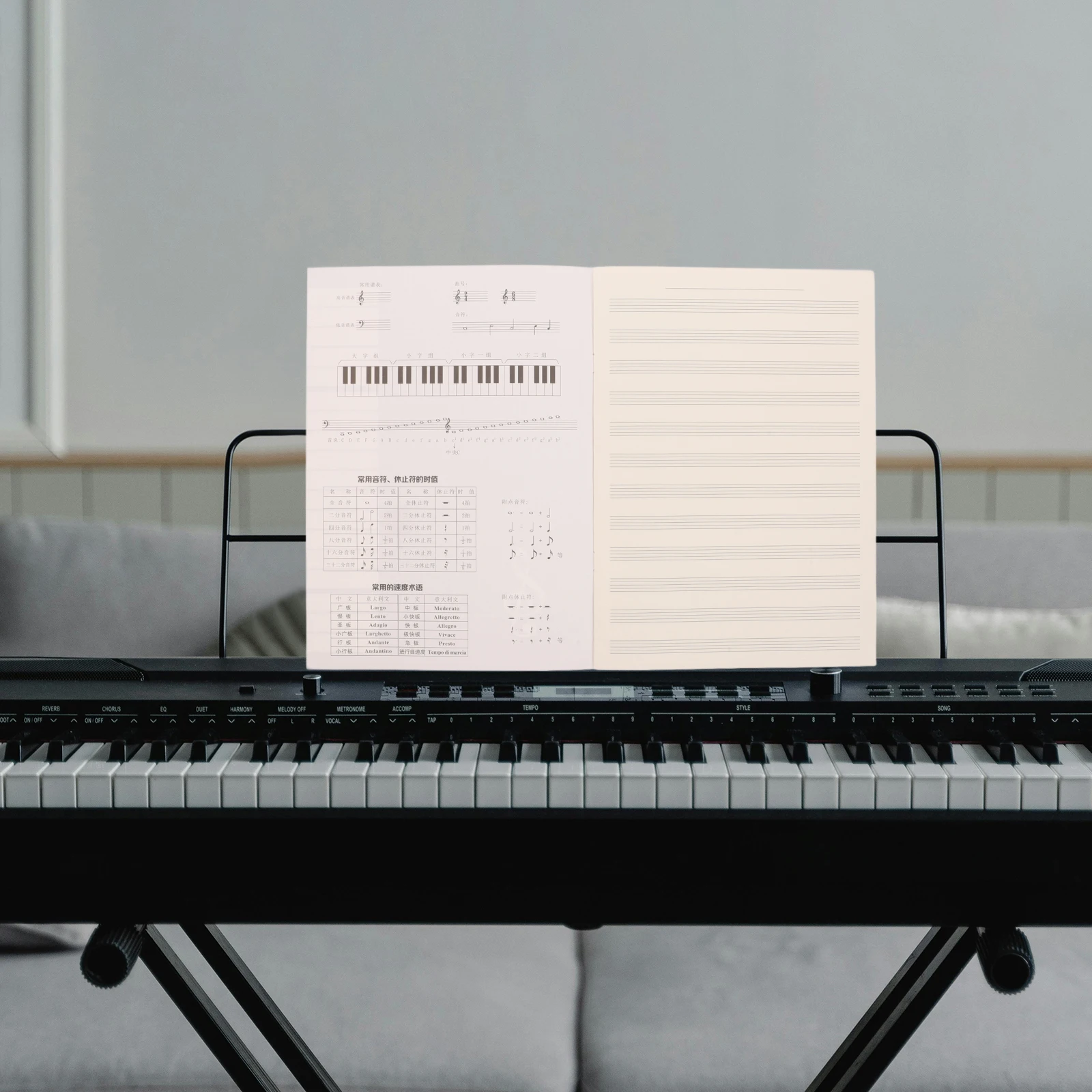 10 Pcs Stave Book Creative Paper Stuff Notebook Chord Music Manuscript Guitarist Gift
10 Pcs Stave Book Creative Paper Stuff Notebook Chord Music Manuscript Guitarist Gift
