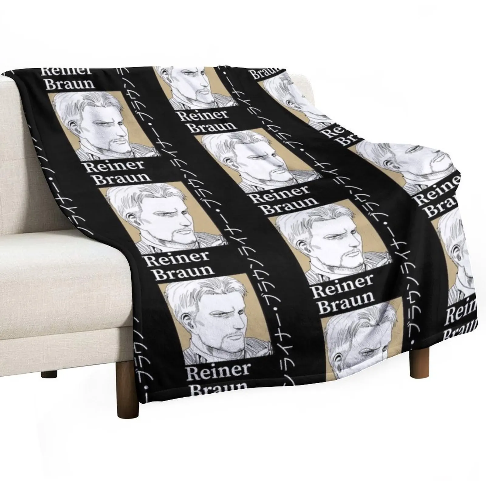 Reiner snk Throw Blanket Travel Size Cozy Blanket for Plane Train
Reiner snk Throw Blanket Travel Size Cozy Blanket for Plane Train