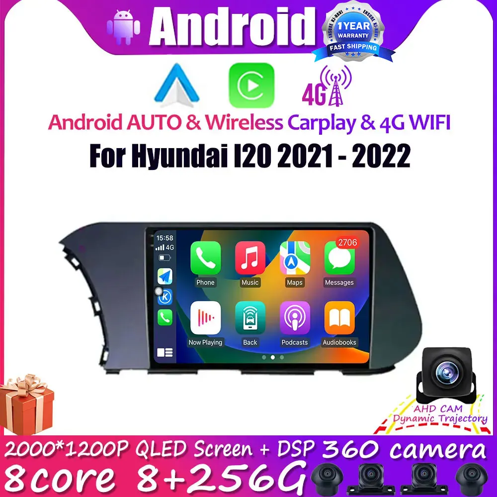 Автомобильный мультимедийный плеер для Hyundai I20 2021 - 2022 Android 14, радио Carplay, автонавигация, стерео DSP RDS 4G WIFI, головное устройство
Автомобильный мультимедийный плеер для Hyundai I20 2021 - 2022 Android 14, радио Carplay, автонавигация, стерео DSP RDS 4G WIFI, головное устройство