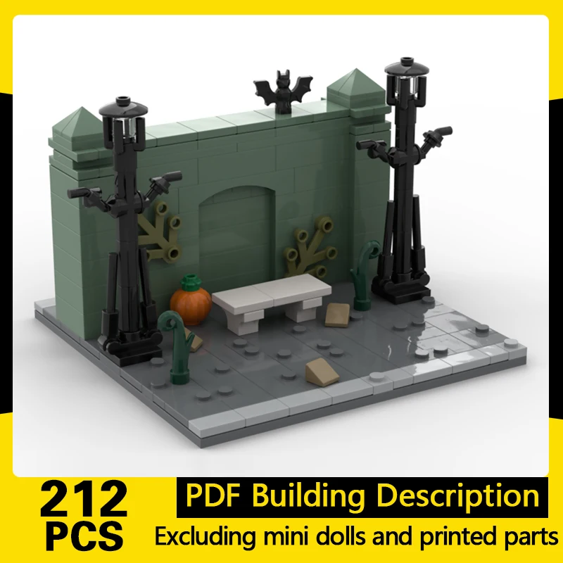 City Street View Model MOC Building Bricks Halloween Maze Modular Technology Gifts Holiday Assemble Children Toys Suit
City Street View Model MOC Building Bricks Halloween Maze Modular Technology Gifts Holiday Assemble Children Toys Suit