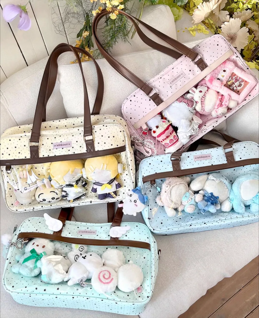Dot Print Ita Bags for Woman Original Sac Femme Daily Using Crossbady Bag Large Capacity Square Bolso All-match Bolsos Mujer
Dot Print Ita Bags for Woman Original Sac Femme Daily Using Crossbady Bag Large Capacity Square Bolso All-match Bolsos Mujer