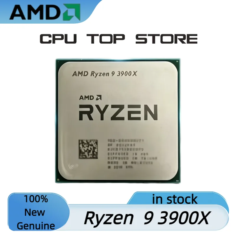 AMD CPU Ryzen 9 R9 3900X processor 3.8GHz 12-Core 24-Thread
AMD CPU Ryzen 9 R9 3900X processor 3.8GHz 12-Core 24-Thread