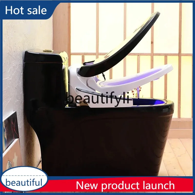 A179 Nordic creative high-end black smart toilet instant toilet cover, automatic cleaning and drying
A179 Nordic creative high-end black smart toilet instant toilet cover, automatic cleaning and drying