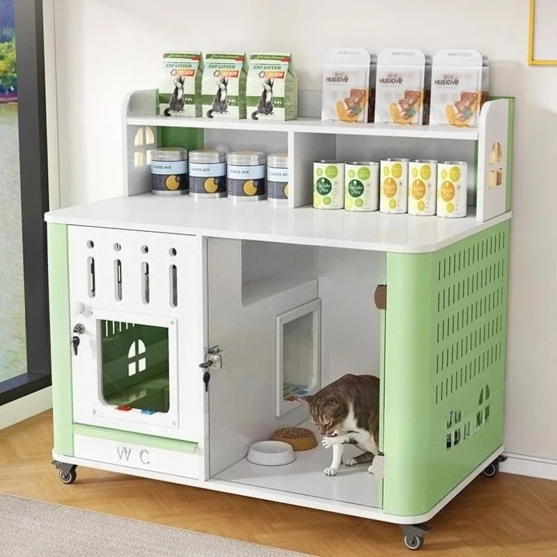 Бытовая современная клетка для кошек, домашний туалет, встроенное мусорное ведро для кошек, гнездо для кошек из цельного дерева, кошачий домик, маленькая коробка для кошек виллы для домашних животных
Бытовая современная клетка для кошек, домашний туалет, встроенное мусорное ведро для кошек, гнездо для кошек из цельного дерева, кошачий домик, маленькая коробка для кошек виллы для домашних животных