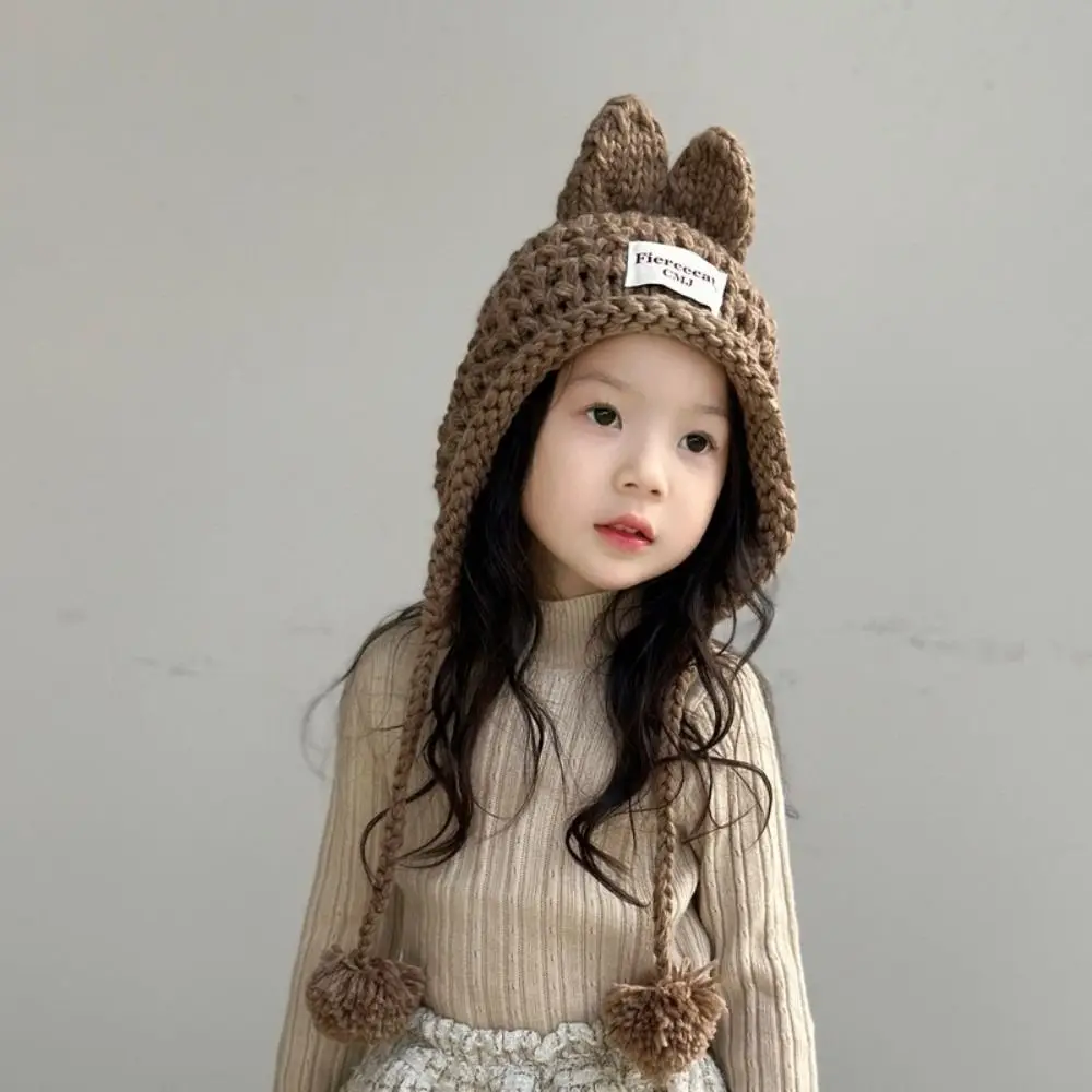 Fashion Solid Color Baby Crochet Hat Soft Warm Rabbit Ear Hand Knitted Cap Autumn Winter Outdoor Ear Protection Cap Girls
Fashion Solid Color Baby Crochet Hat Soft Warm Rabbit Ear Hand Knitted Cap Autumn Winter Outdoor Ear Protection Cap Girls