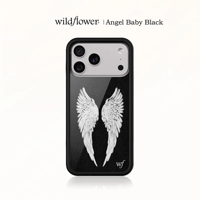 Cute Cartoon angel wings Baby Black Wildflower Phone Case For iPhone 11 12 13 14 15 16 17 Pro Max Plus wf Pink angel wings Cover
Cute Cartoon angel wings Baby Black Wildflower Phone Case For iPhone 11 12 13 14 15 16 17 Pro Max Plus wf Pink angel wings Cover