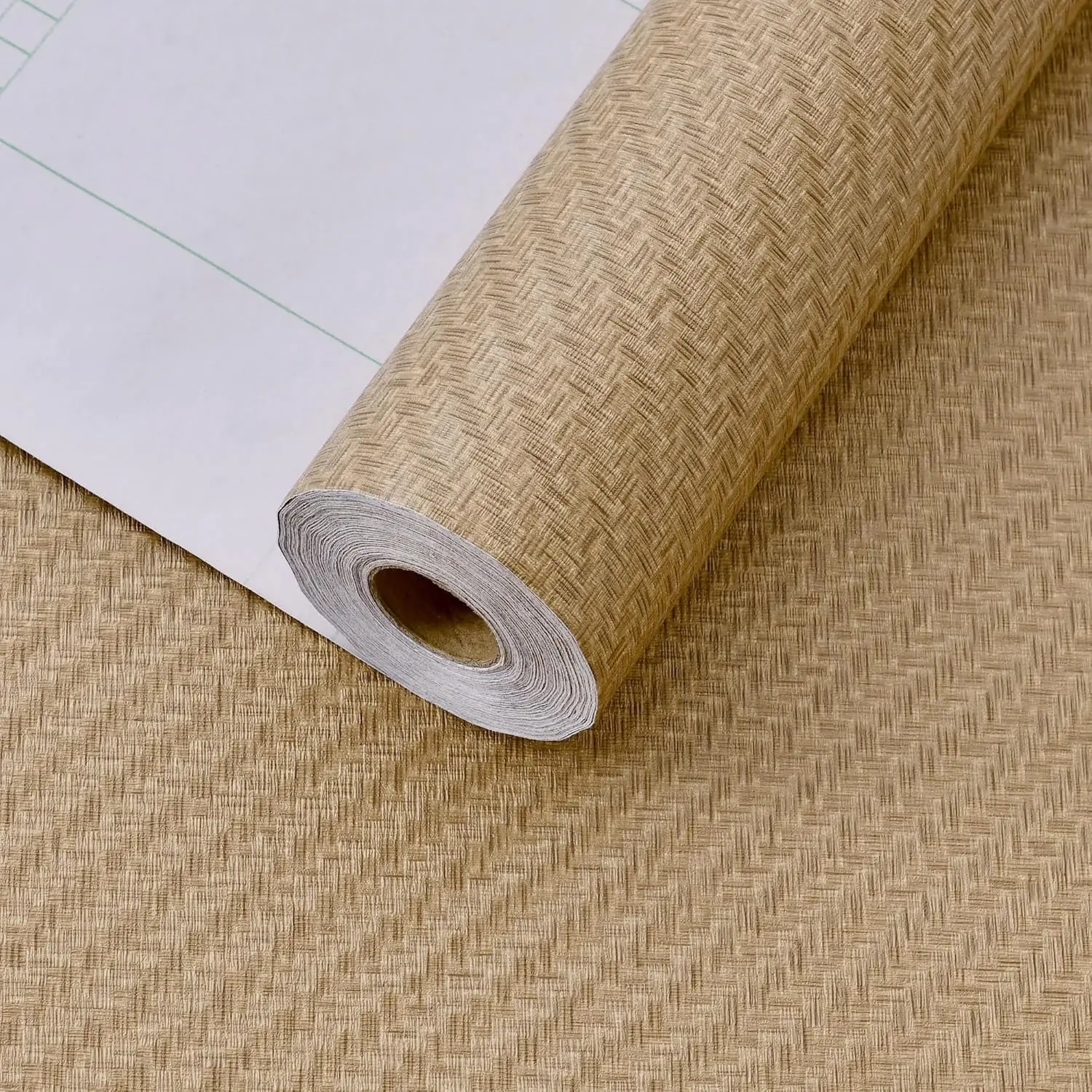 Fabric Wallpaper Textured Contact Paper (24in X 393in) Grasscloth Peel and Stick Faux Linen Wall Paper Self Adhesive Vinyl Wallp
Fabric Wallpaper Textured Contact Paper (24in X 393in) Grasscloth Peel and Stick Faux Linen Wall Paper Self Adhesive Vinyl Wallp