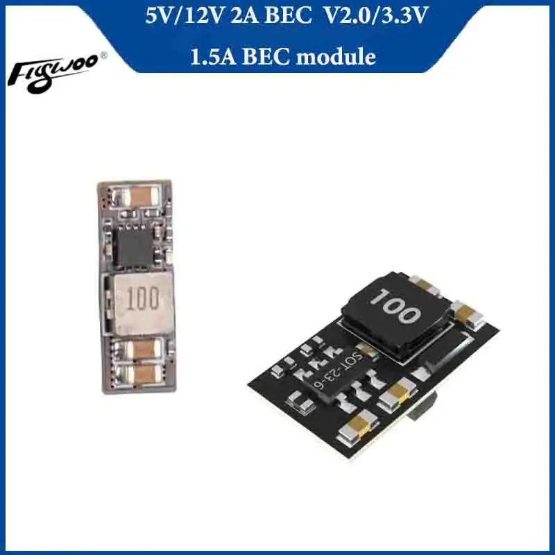 Модуль Flywoo 5 В/12 В 2 А BEC V2.0/3,3 В 1,5 А BEC для FPV Drone DIY RC Запчасти
Модуль Flywoo 5 В/12 В 2 А BEC V2.0/3,3 В 1,5 А BEC для FPV Drone DIY RC Запчасти
