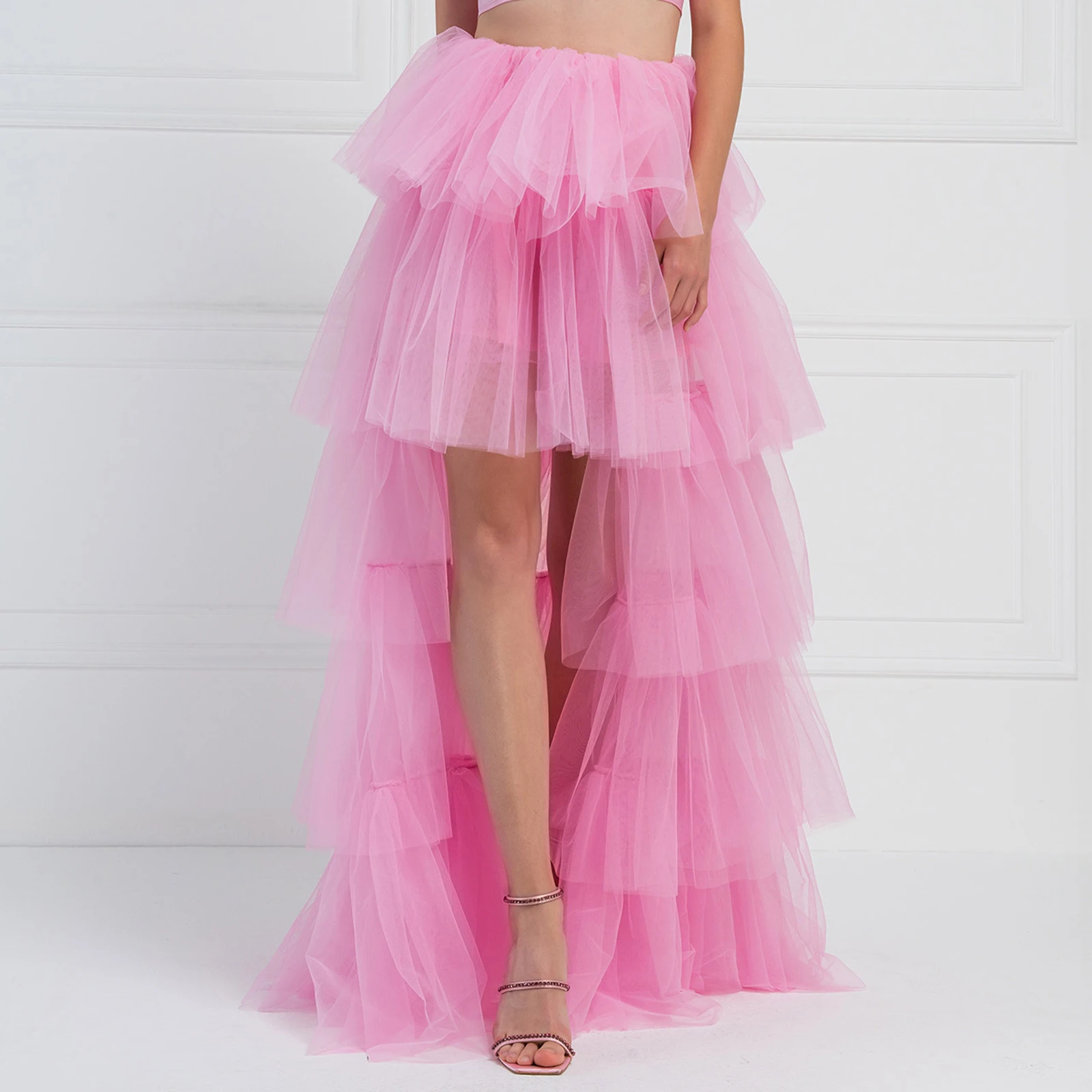 Women's Long Skirt High Waist Layered Solid Color Tulle Cake Skirt for Wedding Party Club
Women's Long Skirt High Waist Layered Solid Color Tulle Cake Skirt for Wedding Party Club
