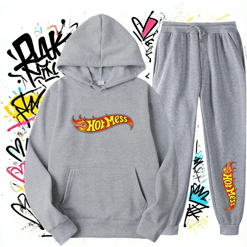 Весенне-осенний комплект для фитнеса на открытом воздухе с принтом пламени, баскетбольный повседневный спортивный костюм, модный мужской худи с капюшоном + брюки для бега, комплект из двух предметов
Весенне-осенний комплект для фитнеса на открытом воздухе с принтом пламени, баскетбольный повседневный спортивный костюм, модный мужской худи с капюшоном + брюки для бега, комплект из двух предметов