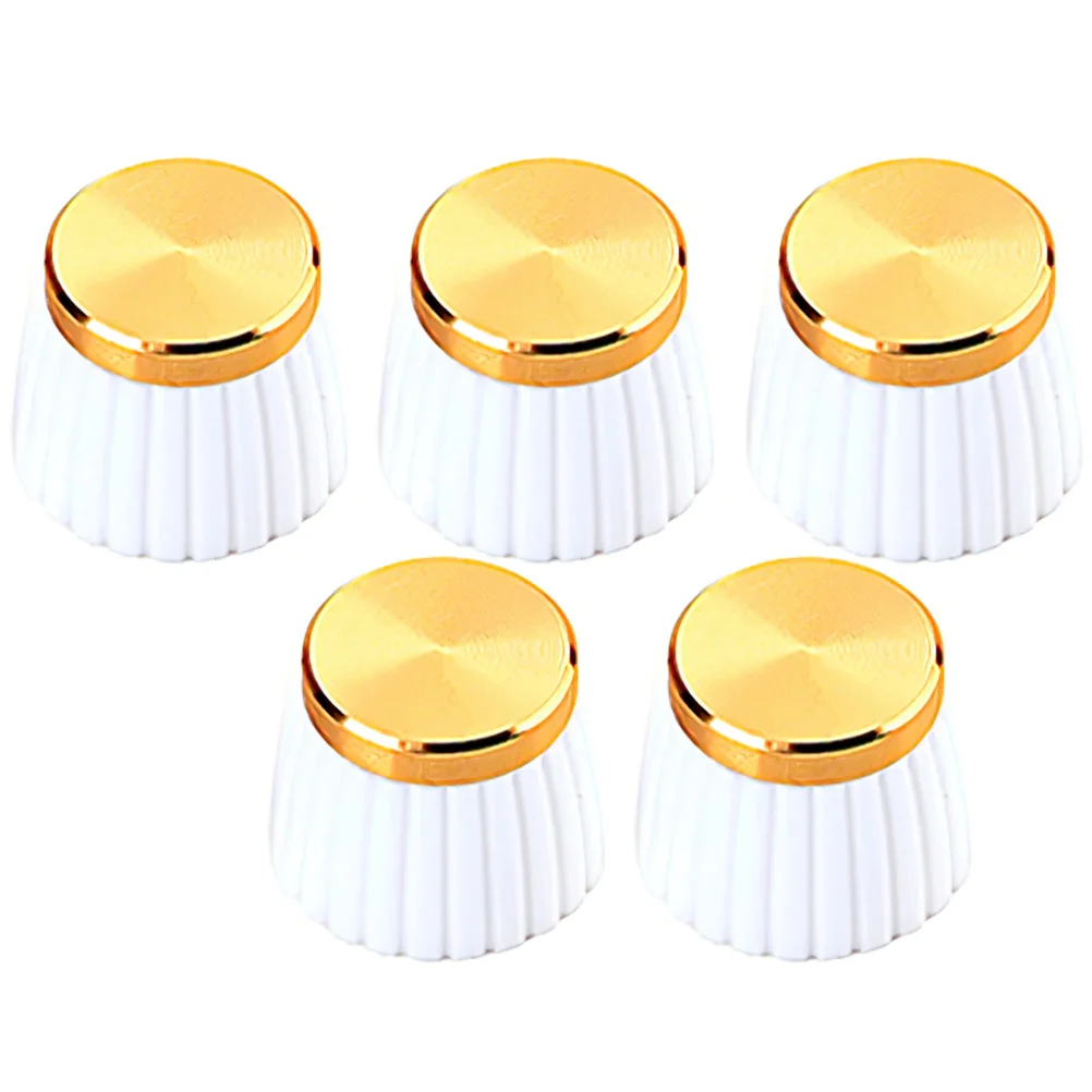 5 Pcs Electric Guitar Knobs Accessories Black Volume Control Caps Audio Effect Parts Speaker Potentiometer Plastic Tone
5 Pcs Electric Guitar Knobs Accessories Black Volume Control Caps Audio Effect Parts Speaker Potentiometer Plastic Tone