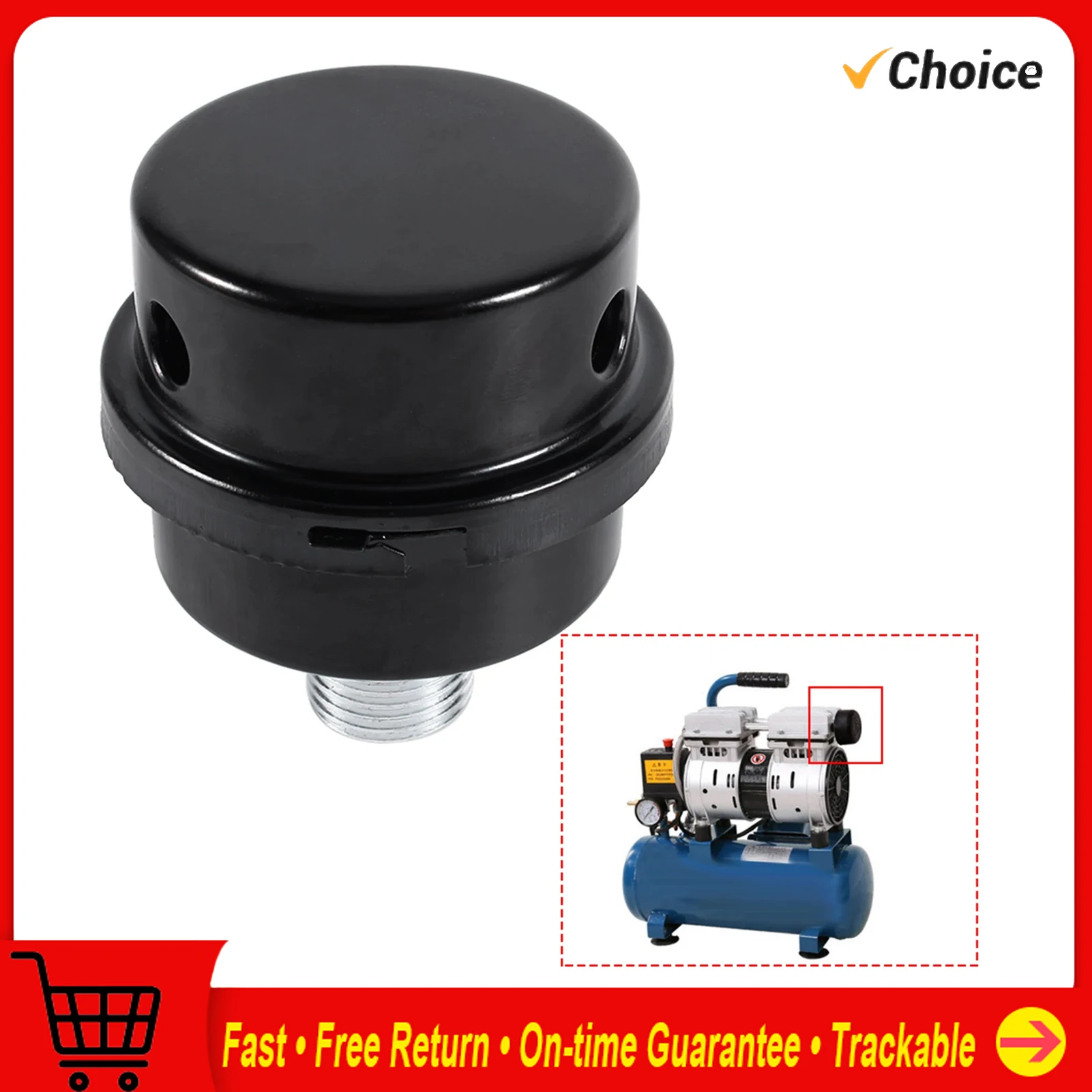 Air Strainer G1/2 Thread Connector Muffler Filter Silencer for Oilless Air Compression Noise Filter Intake Filter Silencer
Air Strainer G1/2 Thread Connector Muffler Filter Silencer for Oilless Air Compression Noise Filter Intake Filter Silencer