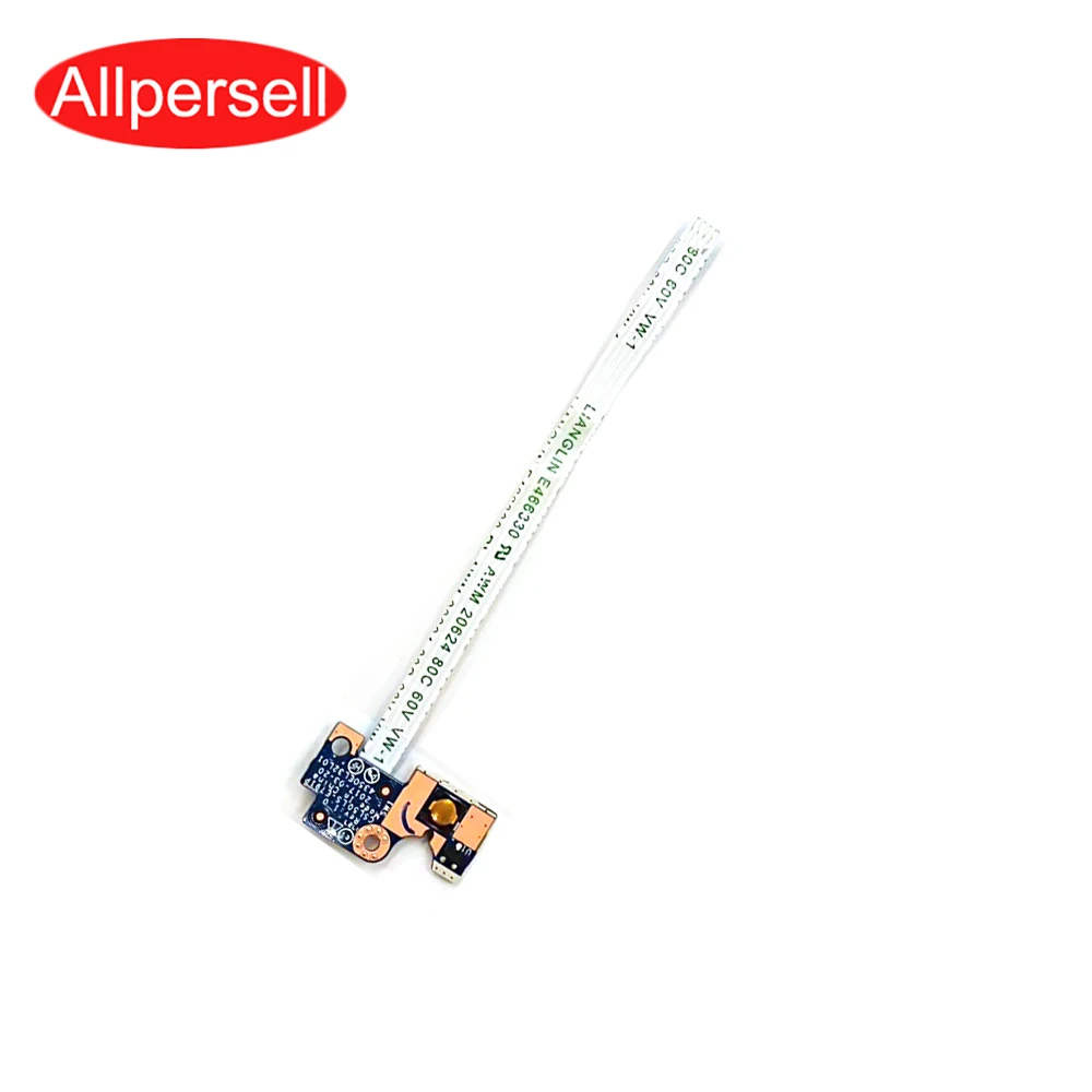 For HP 15-BS 15-BW TPN-C129 TPN-C130 255 G6 15T-BR 15Z-BW Power on button laptop boot small board flat cable LS-E791P
For HP 15-BS 15-BW TPN-C129 TPN-C130 255 G6 15T-BR 15Z-BW Power on button laptop boot small board flat cable LS-E791P