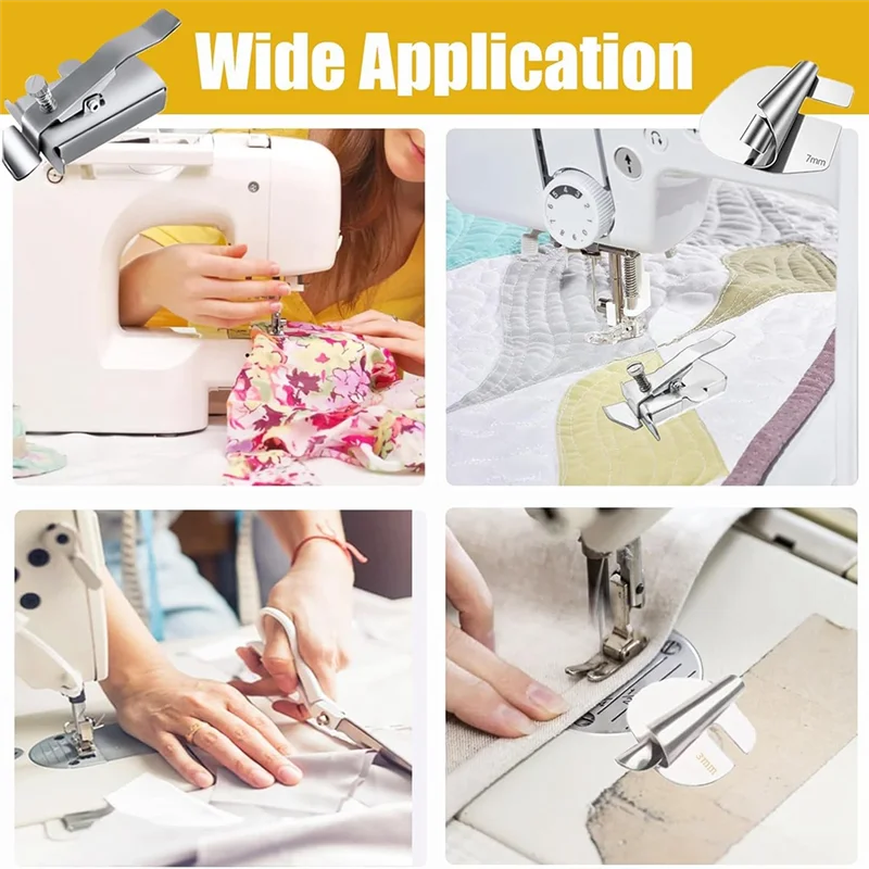 B-Est 5PCS Magnetic Seam Guide And Sewing Rolled Hem Presser Foot Set, Sewing Machine Magnetic Hemmer Guide
B-Est 5PCS Magnetic Seam Guide And Sewing Rolled Hem Presser Foot Set, Sewing Machine Magnetic Hemmer Guide
