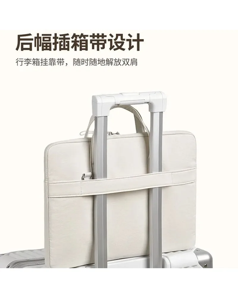 White Laptop Bag 13 14 15.6 Inch Notebook Briefcase With Detachable Shoulder Strap Oxford Cloth Portable Handbag
White Laptop Bag 13 14 15.6 Inch Notebook Briefcase With Detachable Shoulder Strap Oxford Cloth Portable Handbag