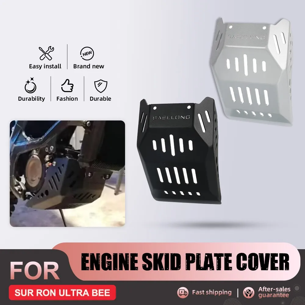 For Sur-Ron Ultra Bee Accessories Motorcycle Skid Plate Pan Protector Cover Fairing Aluminum Alloy Engine Chassis Guard Shield
For Sur-Ron Ultra Bee Accessories Motorcycle Skid Plate Pan Protector Cover Fairing Aluminum Alloy Engine Chassis Guard Shield