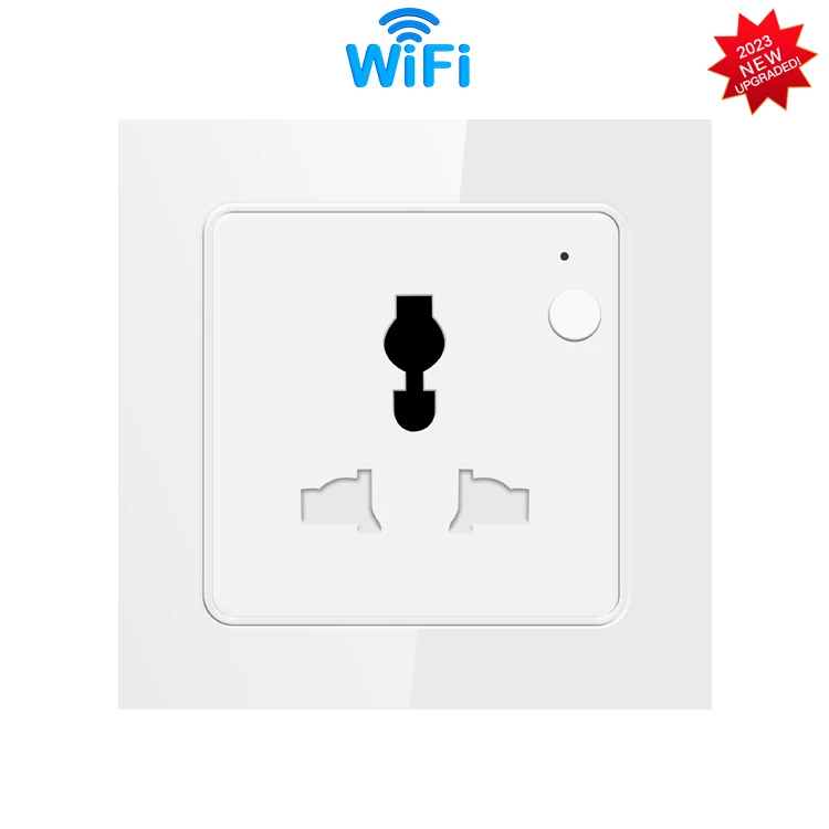Glomarket Tuya Smart Socket 16A Wifi Universal Wireless Remote Voice Control Outlet Home Automation In Wall WiFi Plug Socket
Glomarket Tuya Smart Socket 16A Wifi Universal Wireless Remote Voice Control Outlet Home Automation In Wall WiFi Plug Socket