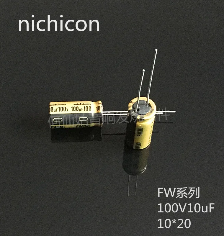 10pcs/20pcs NICHICON capacitance FW series 100v100uf 10*20 audio super capacitor electrolytic capacitors free shipping
10pcs/20pcs NICHICON capacitance FW series 100v100uf 10*20 audio super capacitor electrolytic capacitors free shipping