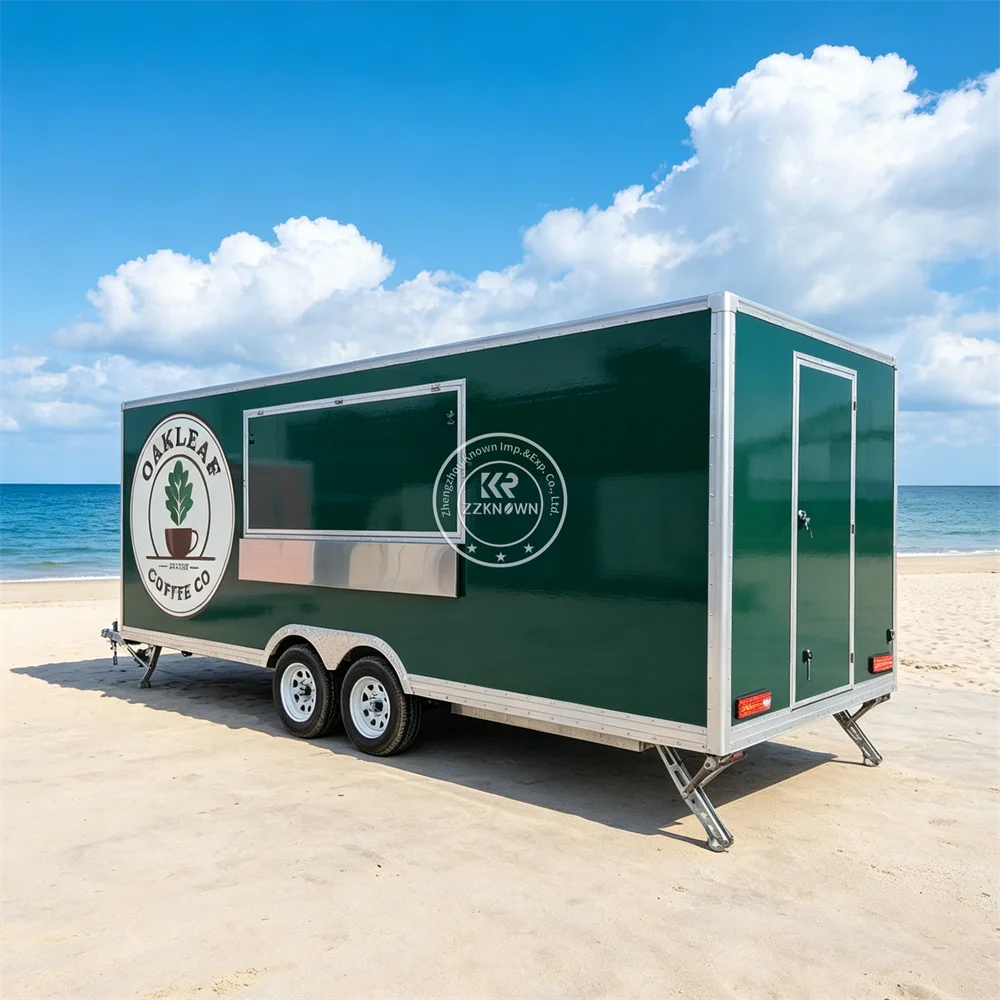 Stainless Steel Food Trailer Mobile Food Cart Commercial Catering Trailer Mobile Restaurant Food Truck with Kitchen
Stainless Steel Food Trailer Mobile Food Cart Commercial Catering Trailer Mobile Restaurant Food Truck with Kitchen