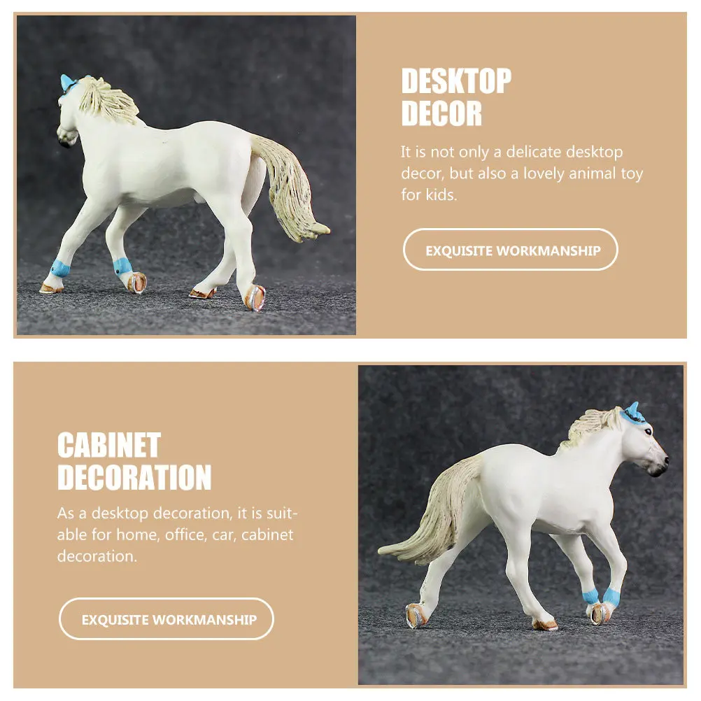 Premium PVC Realistic White Horse Decoration for Kids Desktop Office Car Cabinet Display Lifelike Animal Plaything Educational
Premium PVC Realistic White Horse Decoration for Kids Desktop Office Car Cabinet Display Lifelike Animal Plaything Educational
