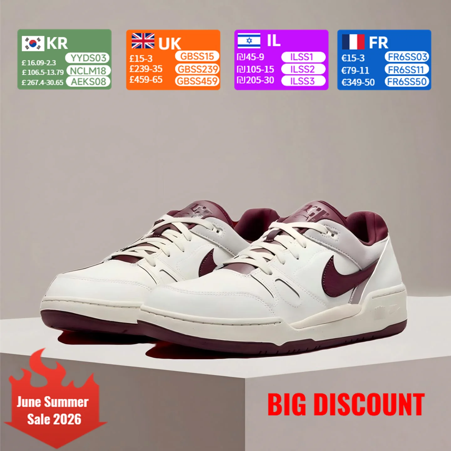 Nike Zoom Vapor Low-Top Fashionable Comfortable Slip-Resistant Durable Low-Top Skate Shoes White/Black FZ4629-100
Nike Zoom Vapor Low-Top Fashionable Comfortable Slip-Resistant Durable Low-Top Skate Shoes White/Black FZ4629-100