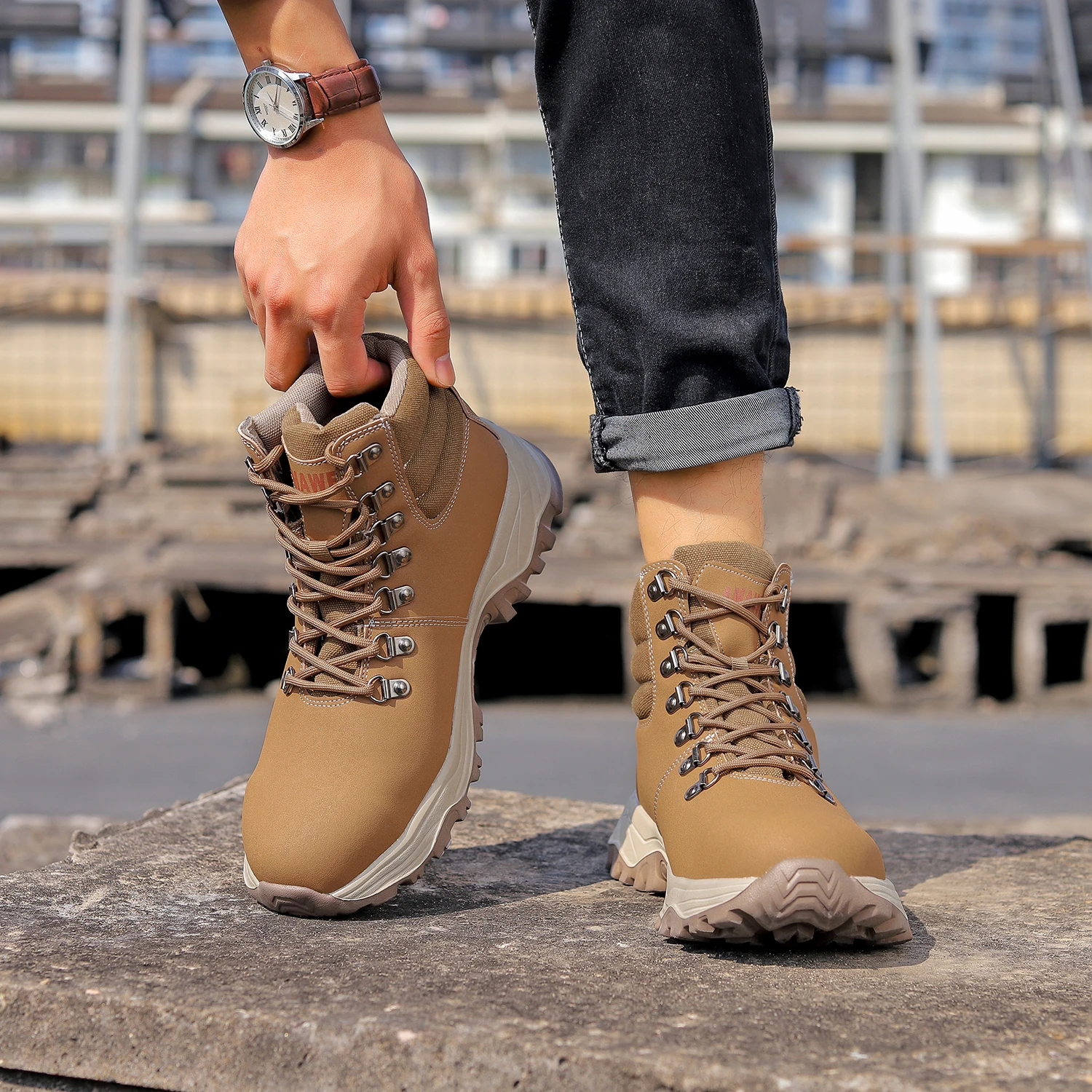 Steel Toe Safety Shoes Men, Anti-Puncture Anti-Smash Non Slip Industrial Work Boots Lightweight Durable Protective Shoes
Steel Toe Safety Shoes Men, Anti-Puncture Anti-Smash Non Slip Industrial Work Boots Lightweight Durable Protective Shoes