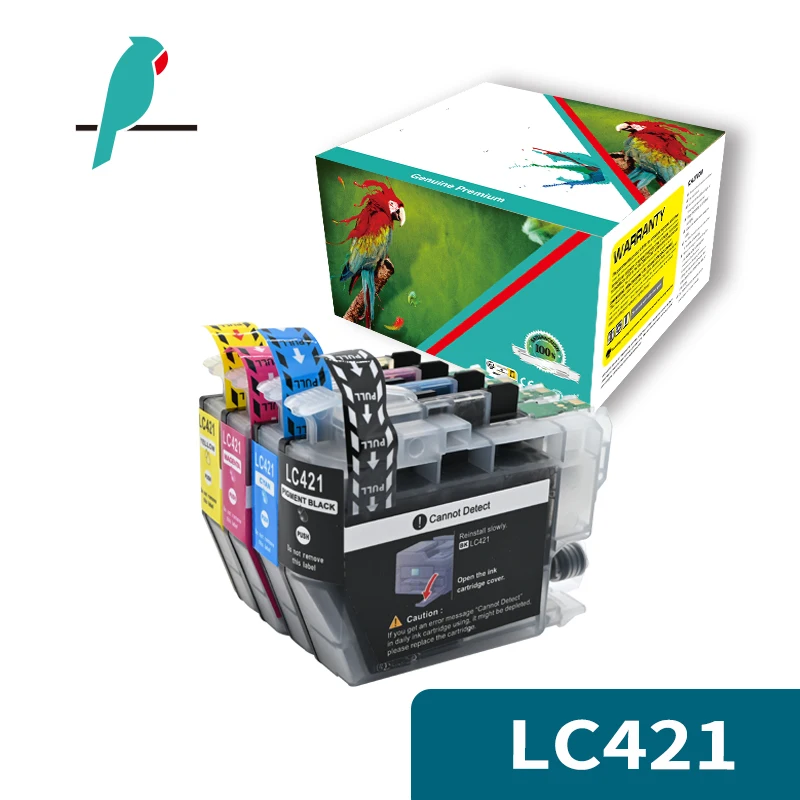 1SET 4PCS Compatible with Brother LC421 LC421VAL 421 Printer Ink Cartridges for Brother DCP-J1050DW MFC-J1010DW DCP-J1140DW
1SET 4PCS Compatible with Brother LC421 LC421VAL 421 Printer Ink Cartridges for Brother DCP-J1050DW MFC-J1010DW DCP-J1140DW