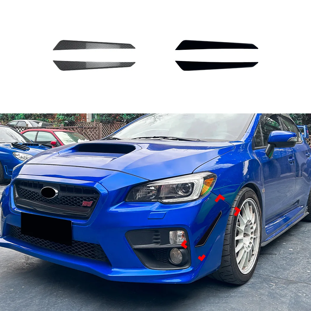 Car Front Bumper Side Splitter Spoiler Fog Lamp Side Spoiler Trim For Subaru WRX STI VA 2015-2021 Glossy Black
Car Front Bumper Side Splitter Spoiler Fog Lamp Side Spoiler Trim For Subaru WRX STI VA 2015-2021 Glossy Black