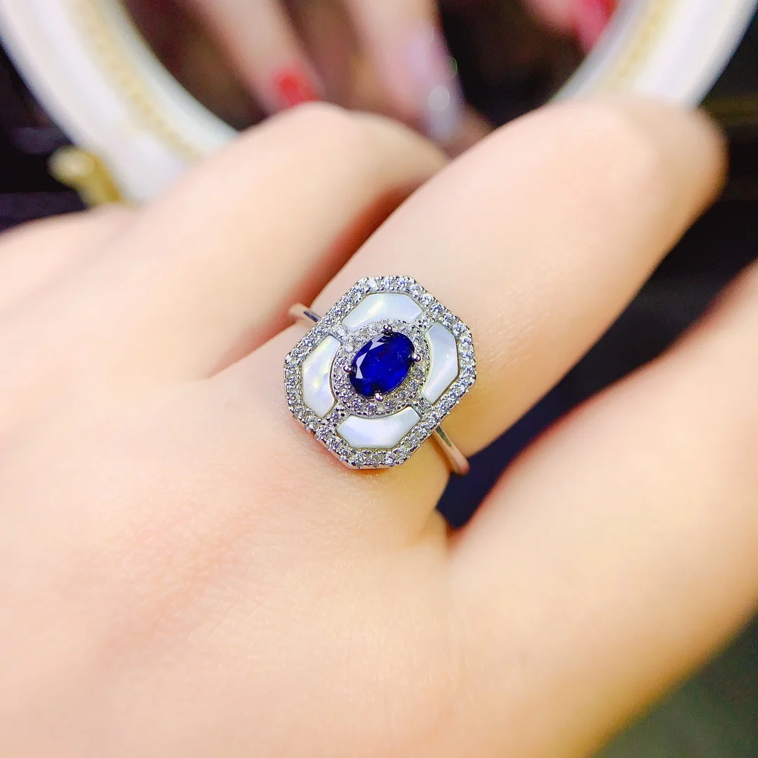 Engagement Ring Designed for women Sterling Silver 925 Ruby Sapphire Ring Jewelry Free shipping Gemstone original boutique
Engagement Ring Designed for women Sterling Silver 925 Ruby Sapphire Ring Jewelry Free shipping Gemstone original boutique