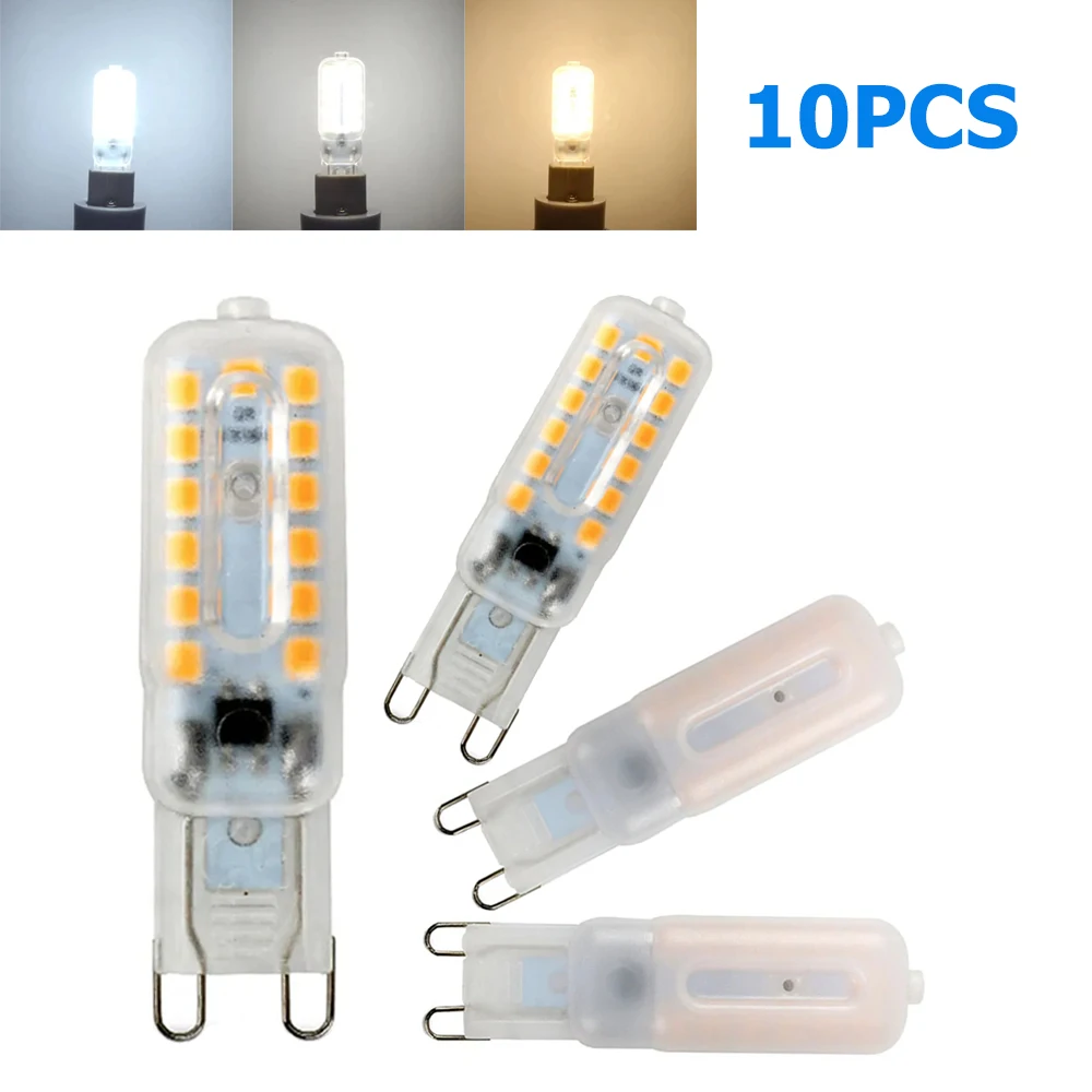 10PCS G9 Led Силиконовые лампы 7W 110V Теплый белый 3000K Молочно - белый / прозрачный корпус 2835SMD Чип Свет в гостиной
10PCS G9 Led Силиконовые лампы 7W 110V Теплый белый 3000K Молочно - белый / прозрачный корпус 2835SMD Чип Свет в гостиной