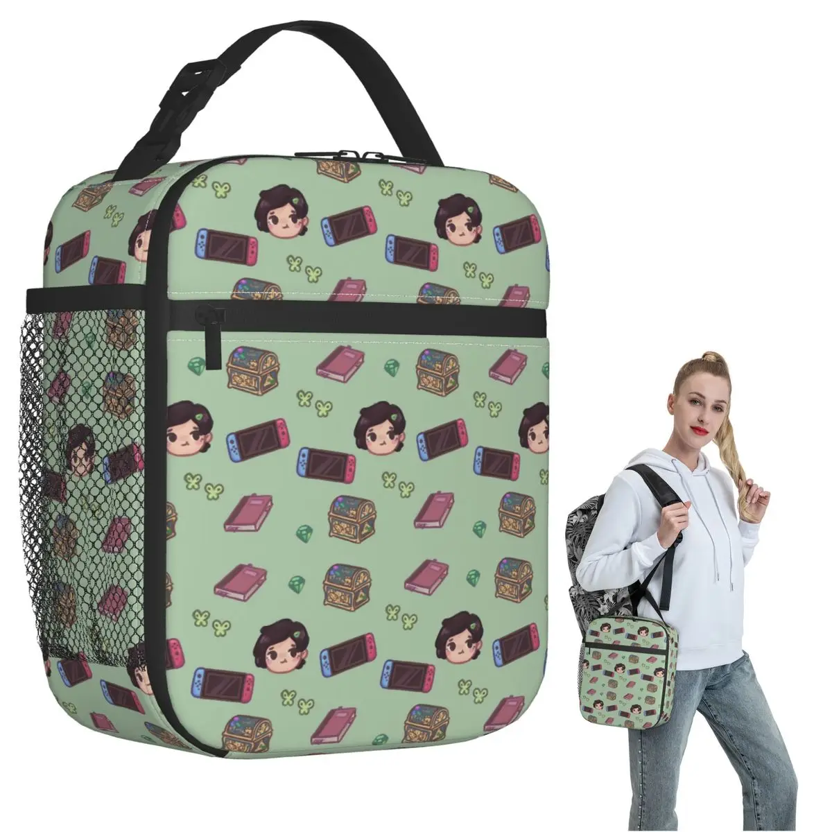 Amphibia Marcy Insulated Lunch Bag for Women Children Portable Food Boxes Thermal Lunch Box Tote
Amphibia Marcy Insulated Lunch Bag for Women Children Portable Food Boxes Thermal Lunch Box Tote